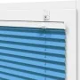 Blue Pleated Blind 110x200 cm Fabric Width 109.4 cm Polyester by , Blinds and blinds - Ref: Foro24-4015213, Price: 22,17 €, D...