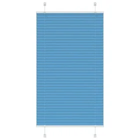 Blue Pleated Blind 70x150 cm Fabric Width 69.4 cm Polyester by , Blinds and blinds - Ref: Foro24-4015188, Price: 19,95 €, Dis...