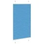Blue Pleated Blind 70x150 cm Fabric Width 69.4 cm Polyester by , Blinds and blinds - Ref: Foro24-4015188, Price: 19,95 €, Dis...