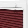 Pleated red burgundy curtain 90x100 cm Fabric width 89.4 cm by , Blinds and blinds - Ref: Foro24-4015226, Price: 20,74 €, Dis...