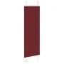 Gefalteter Bordeauxroter Plissee-Vorhang 50x100 cm Stoffbreite 49,4 cm von , Jalousien und Jalousien - Ref: Foro24-4015218, P...