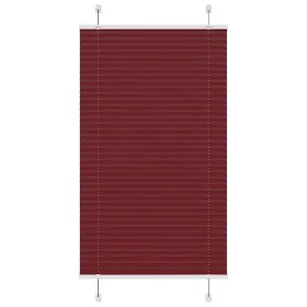 Estor Plisado rojo burdeos 80x100 cm Tela Ancho 79,4 cm de , Persianas y estores - Ref: Foro24-4015224, Precio: 16,24 €, Desc...