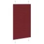 Gefalteter Bordeauxroter Plissee-Vorhang 80x100 cm Stoffbreite 79,4 cm von , Jalousien und Jalousien - Ref: Foro24-4015224, P...