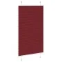 Pleated red burgundy blind 70x150 cm Fabric width 69.4 cm by , Blinds and blinds - Ref: Foro24-4015239, Price: 17,77 €, Disco...
