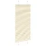 Pleated cream curtain 55x100 cm Fabric width 54.4 cm Polyester by , Blinds and blinds - Ref: Foro24-4015270, Price: 15,98 €, ...