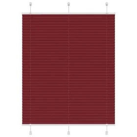 Pleated red burgundy curtain 80x150 cm Fabric width 109.4 cm by , Blinds and blinds - Ref: Foro24-4015247, Price: 20,85 €, Di...