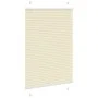 Pleated cream curtain 100x100 cm Fabric Width 99.4 cm Polyester by , Blinds and blinds - Ref: Foro24-4015279, Price: 14,17 €,...