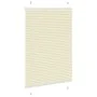 Pleated cream curtain 100x100 cm Fabric Width 99.4 cm Polyester by , Blinds and blinds - Ref: Foro24-4015279, Price: 14,17 €,...
