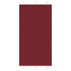 Estor Plisado rojo burdeos 80x200 cm Tela Ancho 109,4 cm de , Persianas y estores - Ref: Foro24-4015264, Precio: 27,14 €, Des...