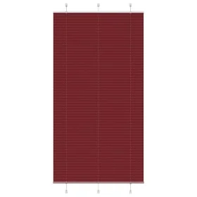 Pleated red burgundy blind 80x200 cm Fabric width 109.4 cm by , Blinds and blinds - Ref: Foro24-4015264, Price: 28,93 €, Disc...