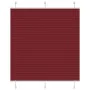Pleated red burgundy curtain 120x100 cm Fabric width 119.4 cm by , Blinds and blinds - Ref: Foro24-4015232, Price: 17,23 €, D...