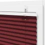 Pleated red burgundy curtain 120x100 cm Fabric width 119.4 cm by , Blinds and blinds - Ref: Foro24-4015232, Price: 17,23 €, D...