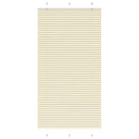Pleated cream curtain 105x200 cm Fabric width 104.4 cm Polyester by , Blinds and blinds - Ref: Foro24-4015314, Price: 21,77 €...