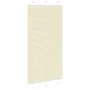 Gefalteter Cremevorhang 105x200 cm Stoffbreite 104,4 cm aus Polyester. von , Jalousien und Jalousien - Ref: Foro24-4015314, P...