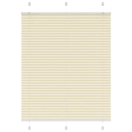 Estor Plisado crema 110x150 cm Tela Ancho 109,4 cm Poliéster de , Persianas y estores - Ref: Foro24-4015298, Precio: 25,54 €,...