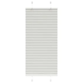 Light gray pleated blind 65x100 cm Fabric width 64.4 cm Polyester by , Blinds and blinds - Ref: Foro24-4015323, Price: 15,17 ...
