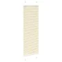 Pleated cream curtain 45x150 cm Fabric width 44.4 cm Polyester by , Blinds and blinds - Ref: Foro24-4015285, Price: 17,98 €, ...