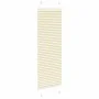 Pleated cream curtain 45x150 cm Fabric width 44.4 cm Polyester by , Blinds and blinds - Ref: Foro24-4015285, Price: 17,98 €, ...