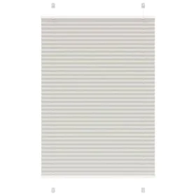 Gefalteter heller grauer Vorhang 90x100 cm Stoffbreite 89,4 cm aus Polyester. von , Jalousien und Jalousien - Ref: Foro24-401...