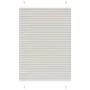 Gefalteter heller grauer Vorhang 90x100 cm Stoffbreite 89,4 cm aus Polyester. von , Jalousien und Jalousien - Ref: Foro24-401...