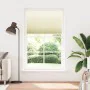 Gefalteter Cremevorhang 115x200 cm Stoffbreite 114,4 cm aus Polyester. von , Jalousien und Jalousien - Ref: Foro24-4015316, P...