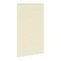 Gefalteter Cremevorhang 115x200 cm Stoffbreite 114,4 cm aus Polyester. von , Jalousien und Jalousien - Ref: Foro24-4015316, P...