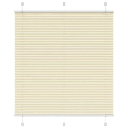 Estor Plisado crema 120x150 cm Tela Ancho 119,4 cm Poliéster de , Persianas y estores - Ref: Foro24-4015300, Precio: 23,89 €,...