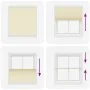 Estor Plisado crema 120x150 cm Tela Ancho 119,4 cm Poliéster de , Persianas y estores - Ref: Foro24-4015300, Precio: 23,89 €,...