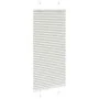 Light gray pleated blind 65x150 cm Fabric width 64.4 cm Polyester by , Blinds and blinds - Ref: Foro24-4015340, Price: 15,96 ...