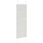 Light gray pleated blind 50x150 cm Fabric width 49.4 cm Polyester by , Blinds and blinds - Ref: Foro24-4015337, Price: 14,97 ...