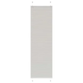 Light gray pleated blind 60x200 cm Fabric width 59.4 cm Polyester by , Blinds and blinds - Ref: Foro24-4015356, Price: 21,33 ...