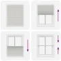 Estor Plisado gris claro 110x150 cm Tela Ancho 109,4 cm de , Persianas y estores - Ref: Foro24-4015349, Precio: 22,74 €, Desc...