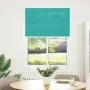 Pleated green petroleum curtain 95x100 cm Fabric width 94.4 cm by , Blinds and blinds - Ref: Foro24-4015380, Price: 17,23 €, ...