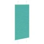 Pleated petroleum green curtain 55x150 cm Fabric width 54.4 cm by , Blinds and blinds - Ref: Foro24-4015389, Price: 19,99 €, ...