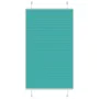 Pleated petroleum green curtain 70x100 cm Fabric width 69.4 cm by , Blinds and blinds - Ref: Foro24-4015375, Price: 18,94 €, ...