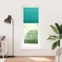 Pleated green petroleum curtain 75x200 cm Fabric width 74.4 cm by , Blinds and blinds - Ref: Foro24-4015410, Price: 21,71 €, ...