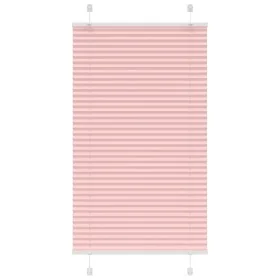 Gerüschter rosa Vorhang 75x100 cm Stoffbreite 74,4 cm aus Polyester. von , Jalousien und Jalousien - Ref: Foro24-4015427, Pre...