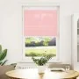 Pleated pink curtain 75x100 cm Fabric width 74.4 cm Polyester by , Blinds and blinds - Ref: Foro24-4015427, Price: 20,81 €, D...