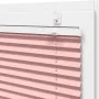 Pleated pink curtain 75x100 cm Fabric width 74.4 cm Polyester by , Blinds and blinds - Ref: Foro24-4015427, Price: 20,81 €, D...