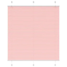 Gerüschter rosa Vorhang 115x150 cm Stoffbreite 114,4 cm Polyester von , Jalousien und Jalousien - Ref: Foro24-4015452, Preis:...