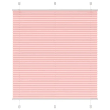 Pleated pink curtain 115x150 cm Fabric width 114.4 cm Polyester by , Blinds and blinds - Ref: Foro24-4015452, Price: 23,10 €,...