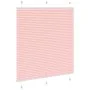 Pleated pink curtain 115x150 cm Fabric width 114.4 cm Polyester by , Blinds and blinds - Ref: Foro24-4015452, Price: 23,10 €,...