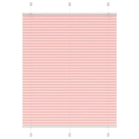 Pleated pink curtain 105x150 cm Fabric width 104.4 cm Polyester by , Blinds and blinds - Ref: Foro24-4015450, Price: 19,70 €,...