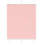 Gerüschter rosa Vorhang 105x150 cm Stoffbreite 104,4 cm aus Polyester. von , Jalousien und Jalousien - Ref: Foro24-4015450, P...