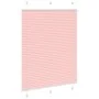 Pleated pink curtain 105x150 cm Fabric width 104.4 cm Polyester by , Blinds and blinds - Ref: Foro24-4015450, Price: 19,70 €,...