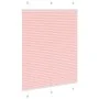 Pleated pink curtain 105x100 cm Fabric width 104.4 cm Polyester by , Blinds and blinds - Ref: Foro24-4015433, Price: 22,60 €,...