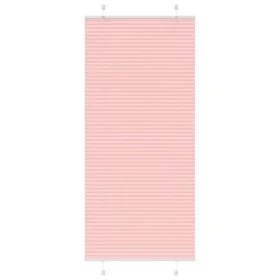 Pleated pink curtain 95x200 cm Fabric width 94.4 cm Polyester by , Blinds and blinds - Ref: Foro24-4015465, Price: 19,46 €, D...