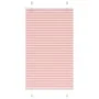 Pleated pink curtain 75x150 cm Fabric width 74.4 cm Polyester by , Blinds and blinds - Ref: Foro24-4015444, Price: 21,96 €, D...
