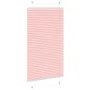Pleated pink curtain 75x150 cm Fabric width 74.4 cm Polyester by , Blinds and blinds - Ref: Foro24-4015444, Price: 21,96 €, D...