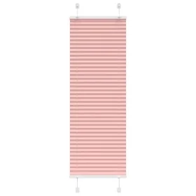Pleated pink curtain 45x150 cm Fabric width 44.4 cm Polyester by , Blinds and blinds - Ref: Foro24-4015438, Price: 16,01 €, D...